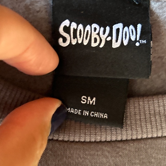 Hot Topic Scooby Doo Mystery Gang Jumbo Print Sweatshirt Pullover Unisex Small - Picture 2 of 16